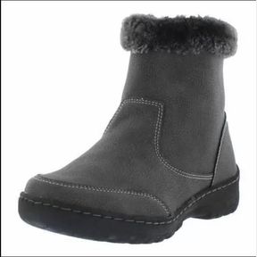 KHOMBU LADIES ALL WEATHER BOOT WITH MEMORY FOAM COMFORT GREY SZ 9