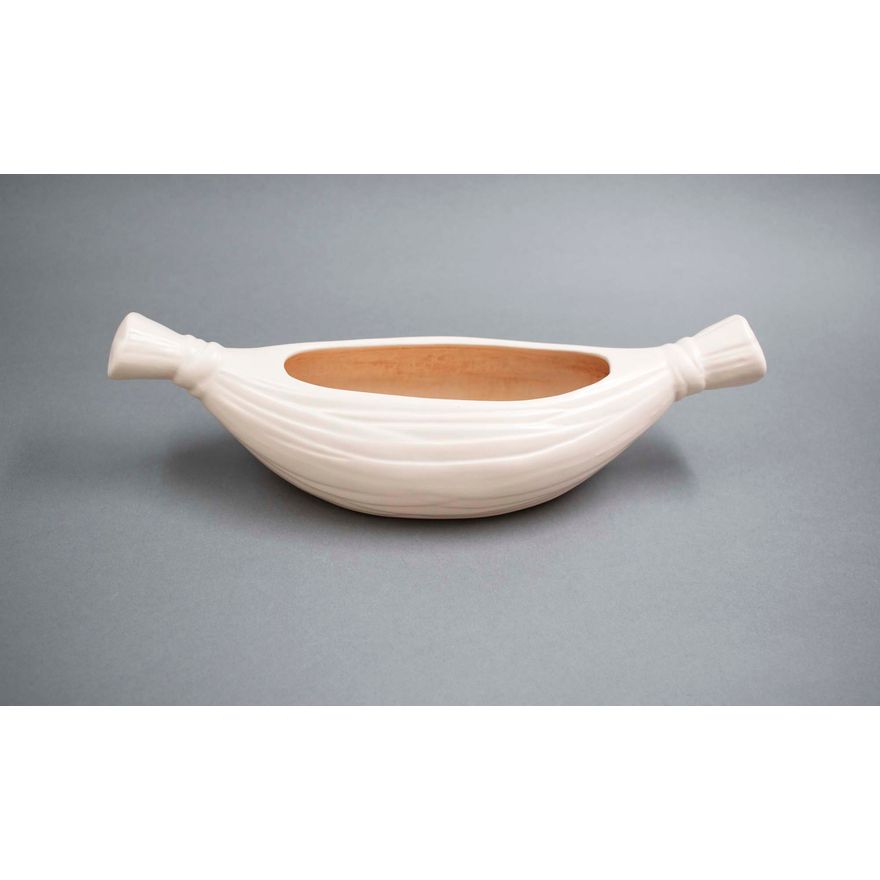 Crown Lynn Potteries - Pale pink basket