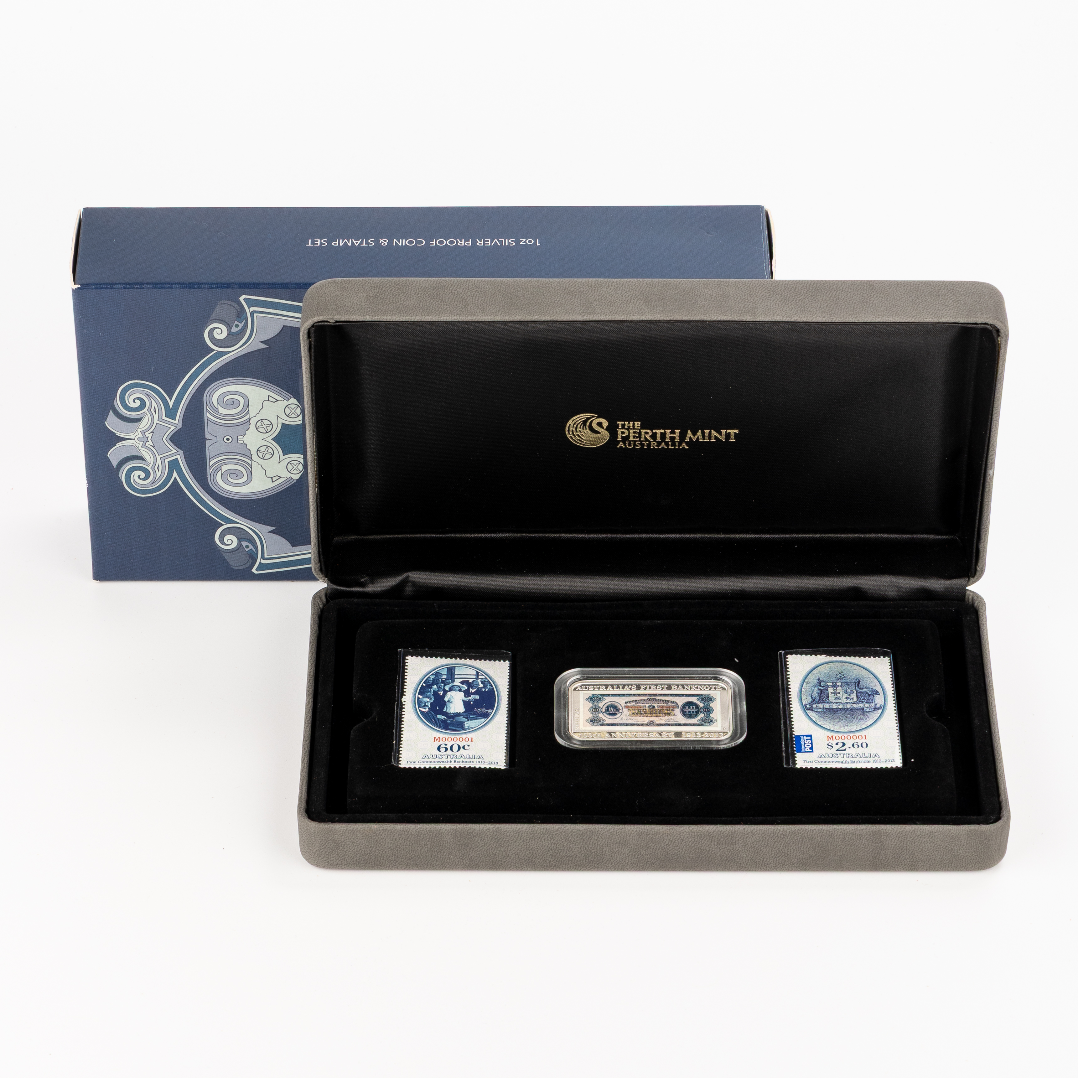 Elizabeth II, Perth Mint - 100th Anniversary of Australia's First Banknote, One Dollar, 2013-P, UNC