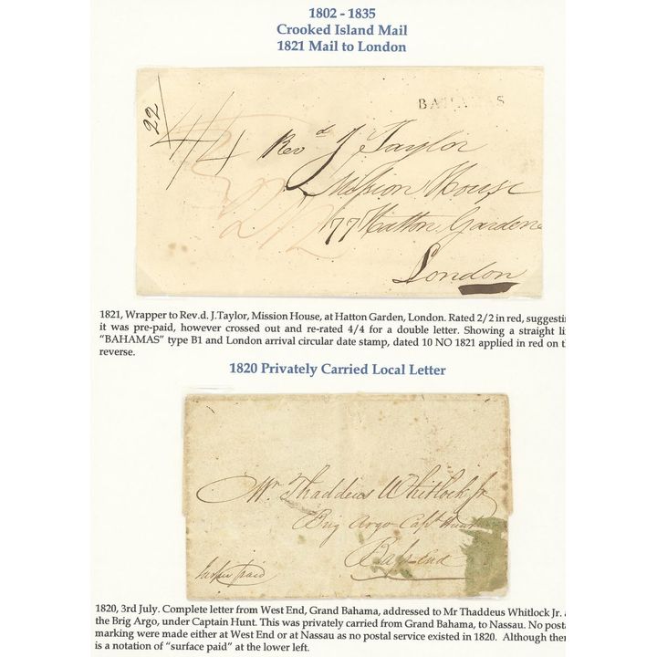 21114 - Bahamas, Grenada and Virgin islands: Collections formed by Phil ...