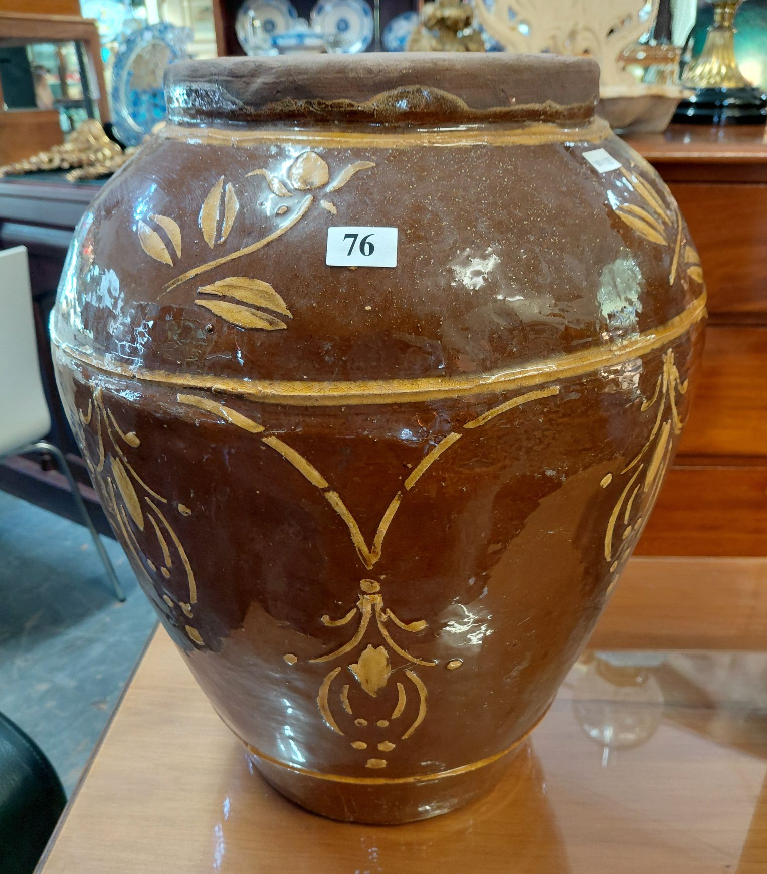 76 · POTTERY VASE