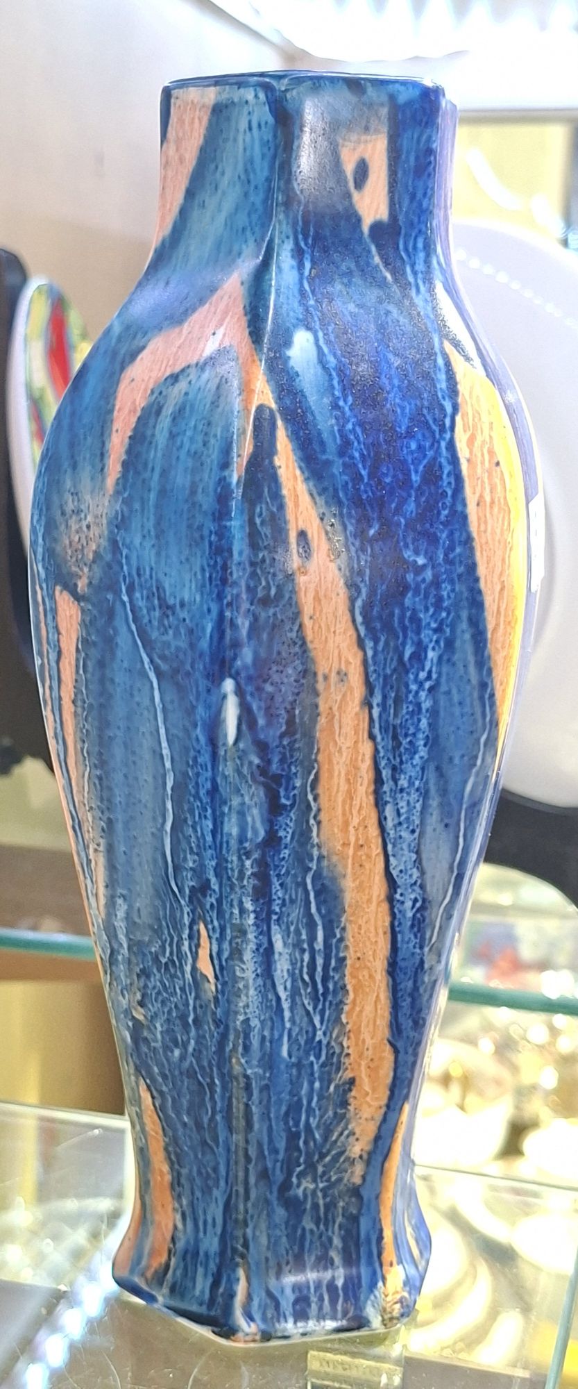 Art Deco Oriflamme Vase