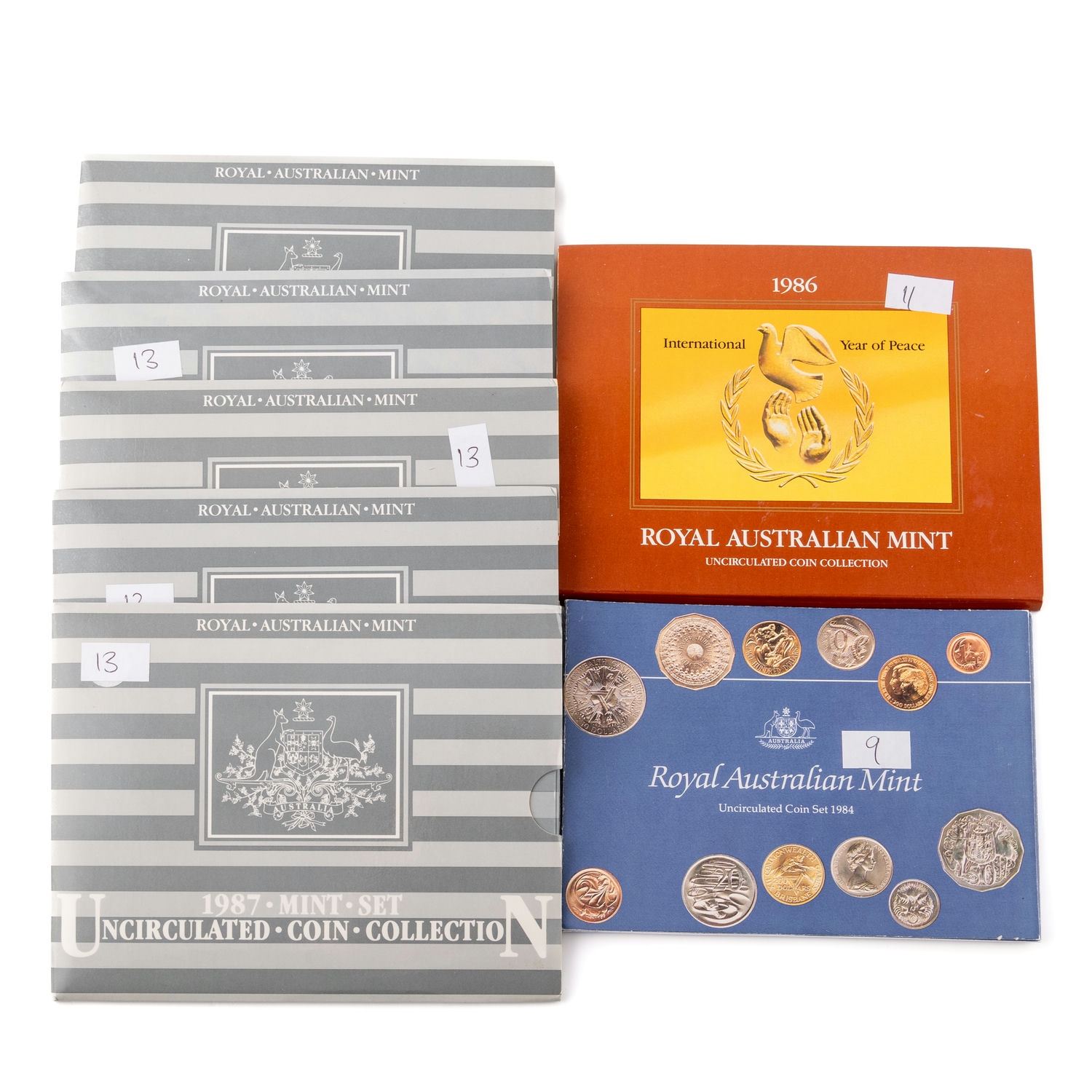 Elizabeth II, Accumulation, 1984 - 1987, UNC