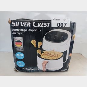 8L DIGITAL ROASTER AIR FRYER WITH PAPER LINERS - BLACK