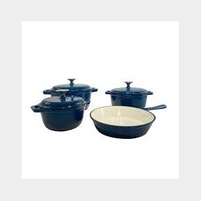 Fine Living Cast Iron - 7 Piece - blue | SJ 51663/20160 B9 (s7)