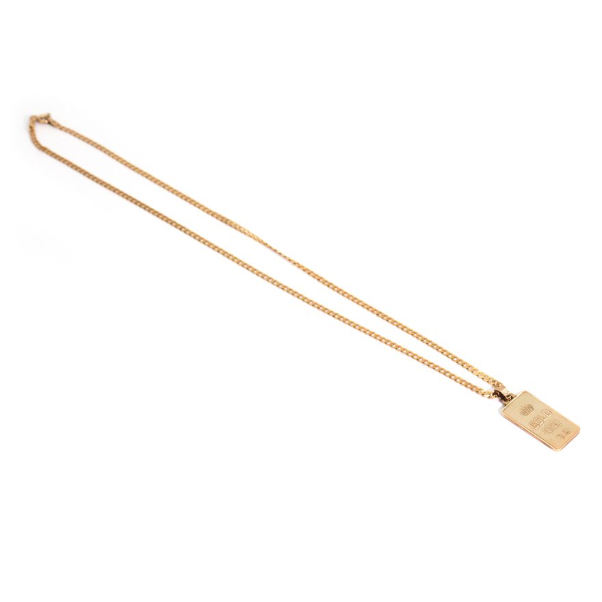 9ct Gold Chain & Ingot