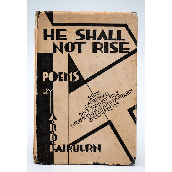 FAIRBURN, A.R.D. [inscribed] - He Shall Not Rise.