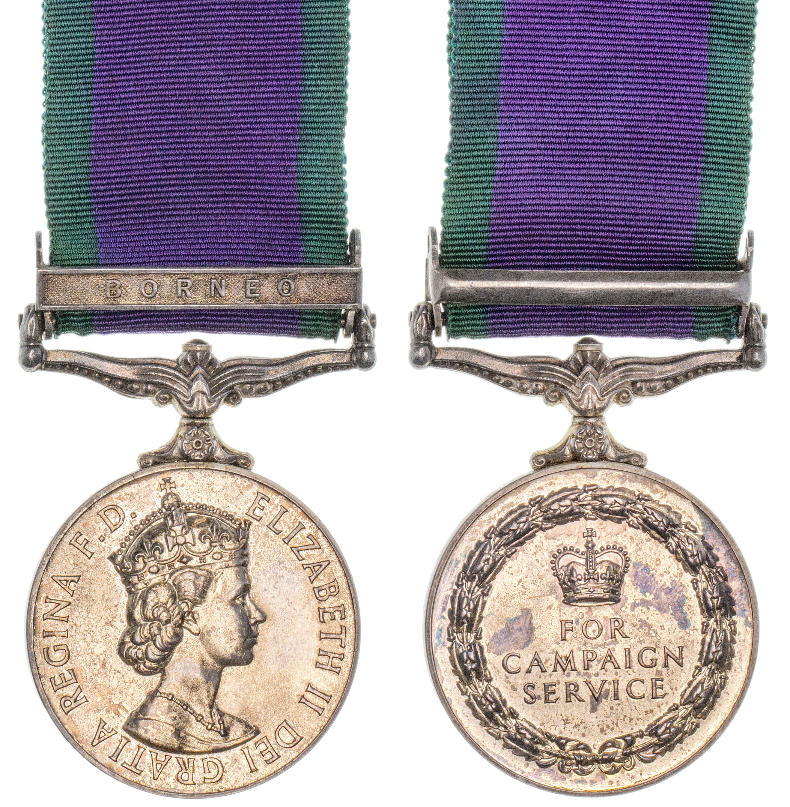 Great Britain, Elizabeth II, Campaign Service Medal, 1962, aUNC