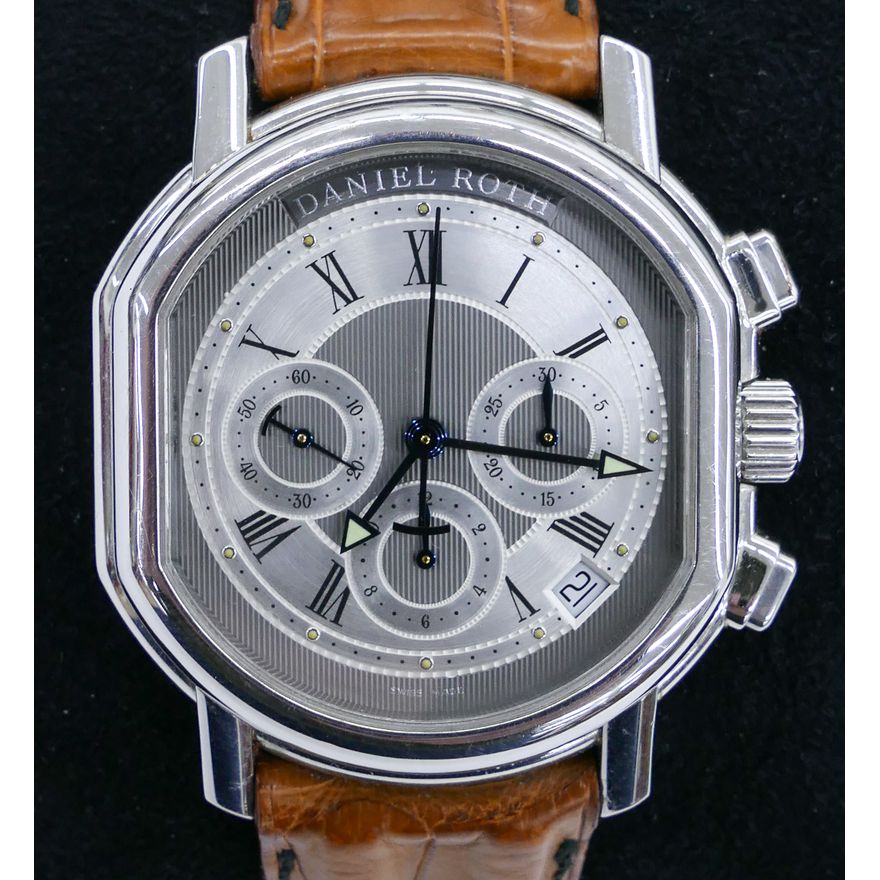 Men's Daniel Roth Chronograph Automatic Stainless Wristwatch