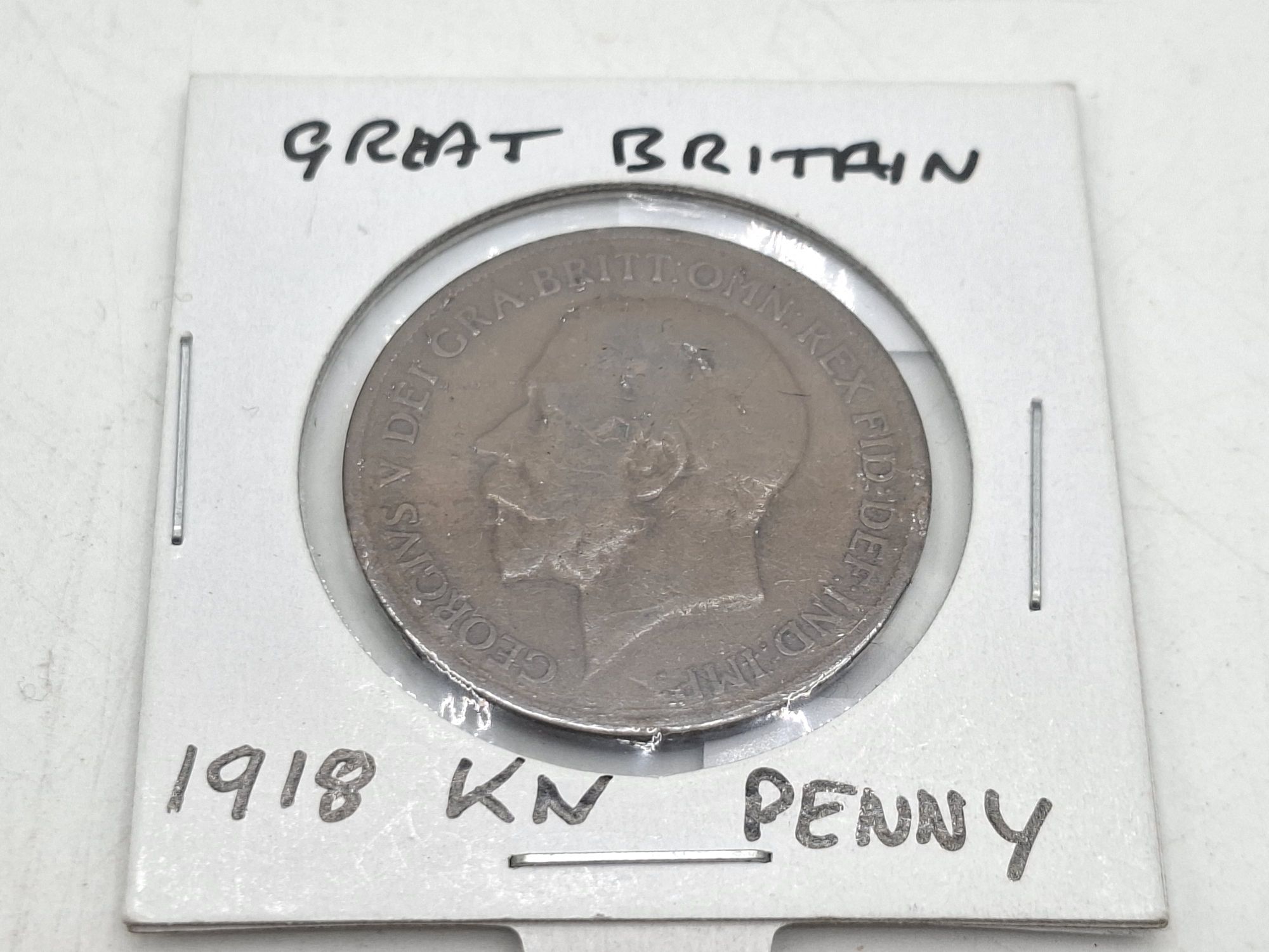 1918 Kn Great Britain Penny