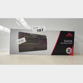 REDRAGON SHIVA MECHANICAL FULL RGB KEYBOARD - BLACK