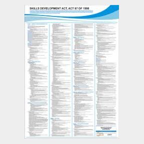 Skills Development Act - A1 Laminated Poster - A1 Laminated Skills Development Act poster / wall chart-- 51745/26259