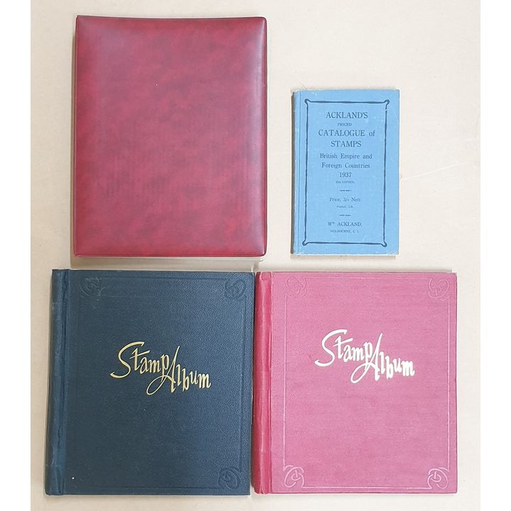 Stamp Collection & Catalogue (1937)