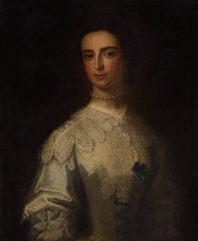 Circle of Thomas Hudson
(British, 1701-1779)
Portrait of Lady Sophia Conyers
