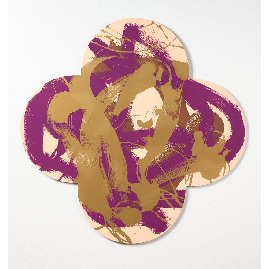 Max Gimblett 'The Golden Trail'