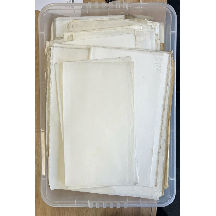 Group of Various and Ceylon Watermark Paper, [circa 300 items] viewing ...