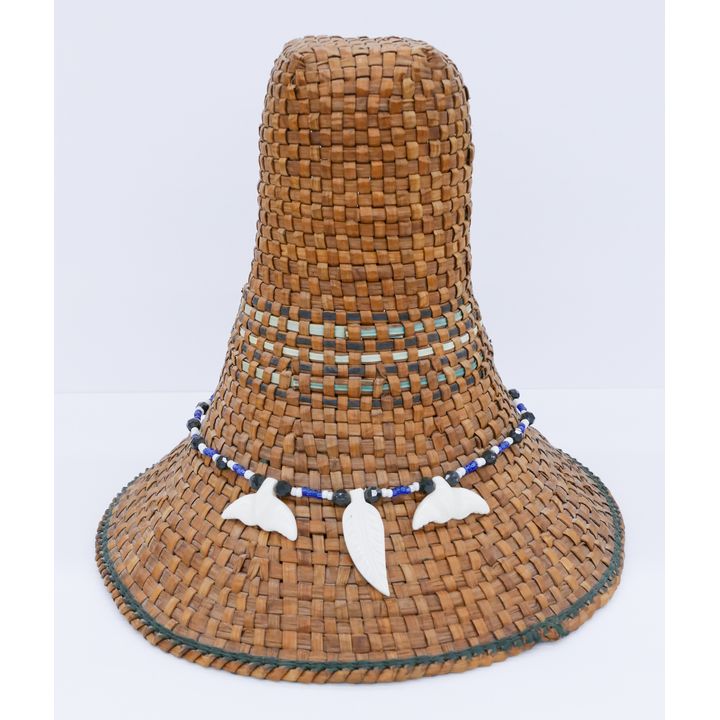 June Parker Makah Basketry Whaler's Hat