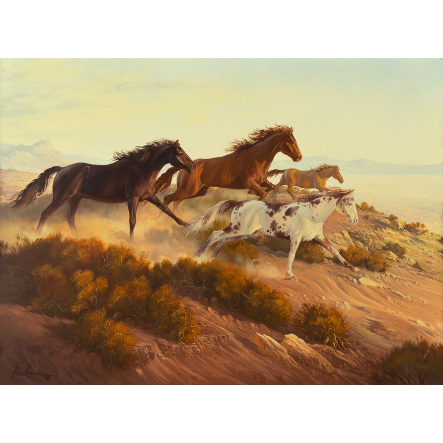 Fred Lucas (1946-2011): Wild Horses