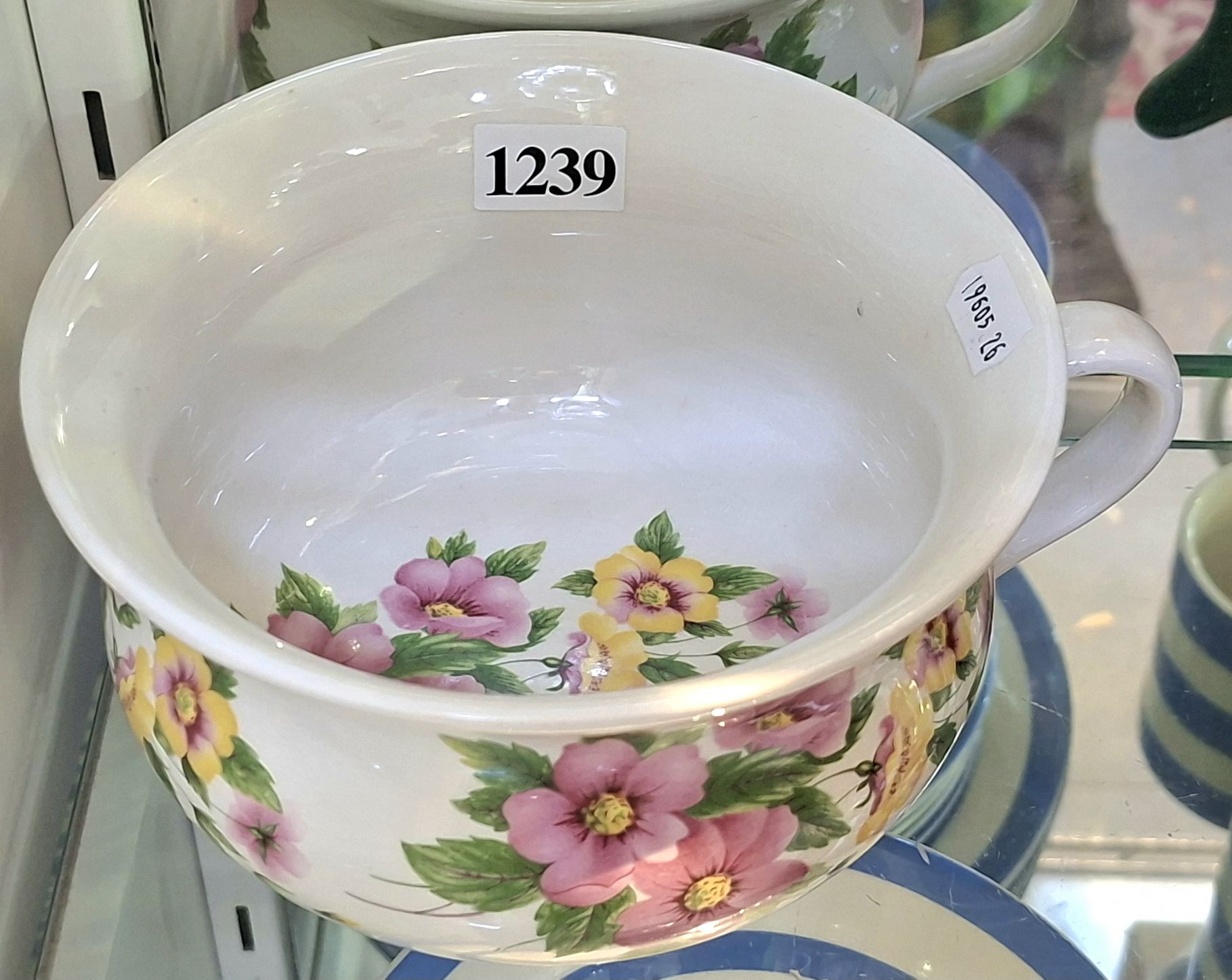 1239 · PORTMEIRION HANDLED CHAMBER POT