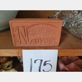 Small Old Nauvoo Book of Mormon Egyptian brick