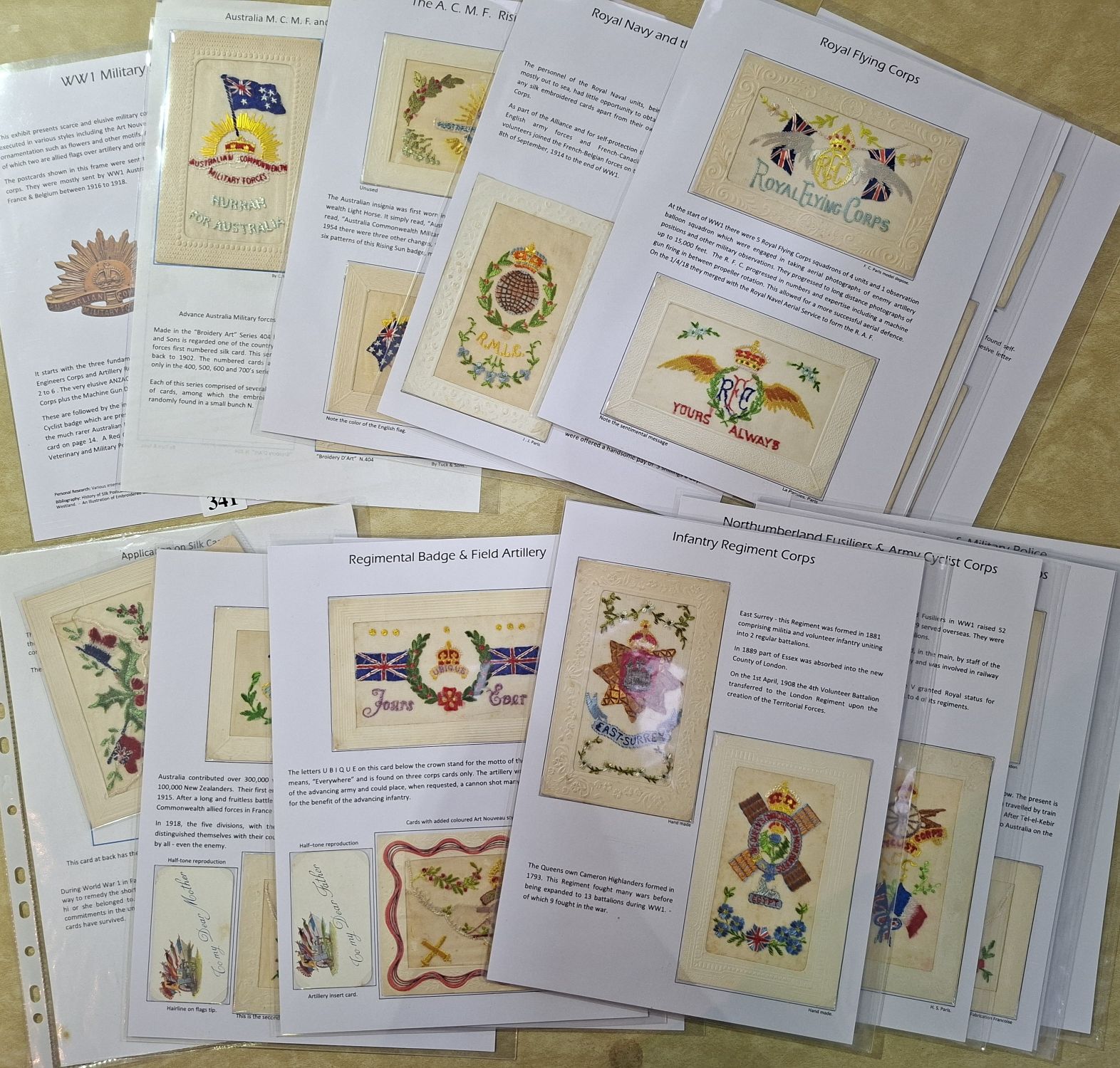 Silk Postcards