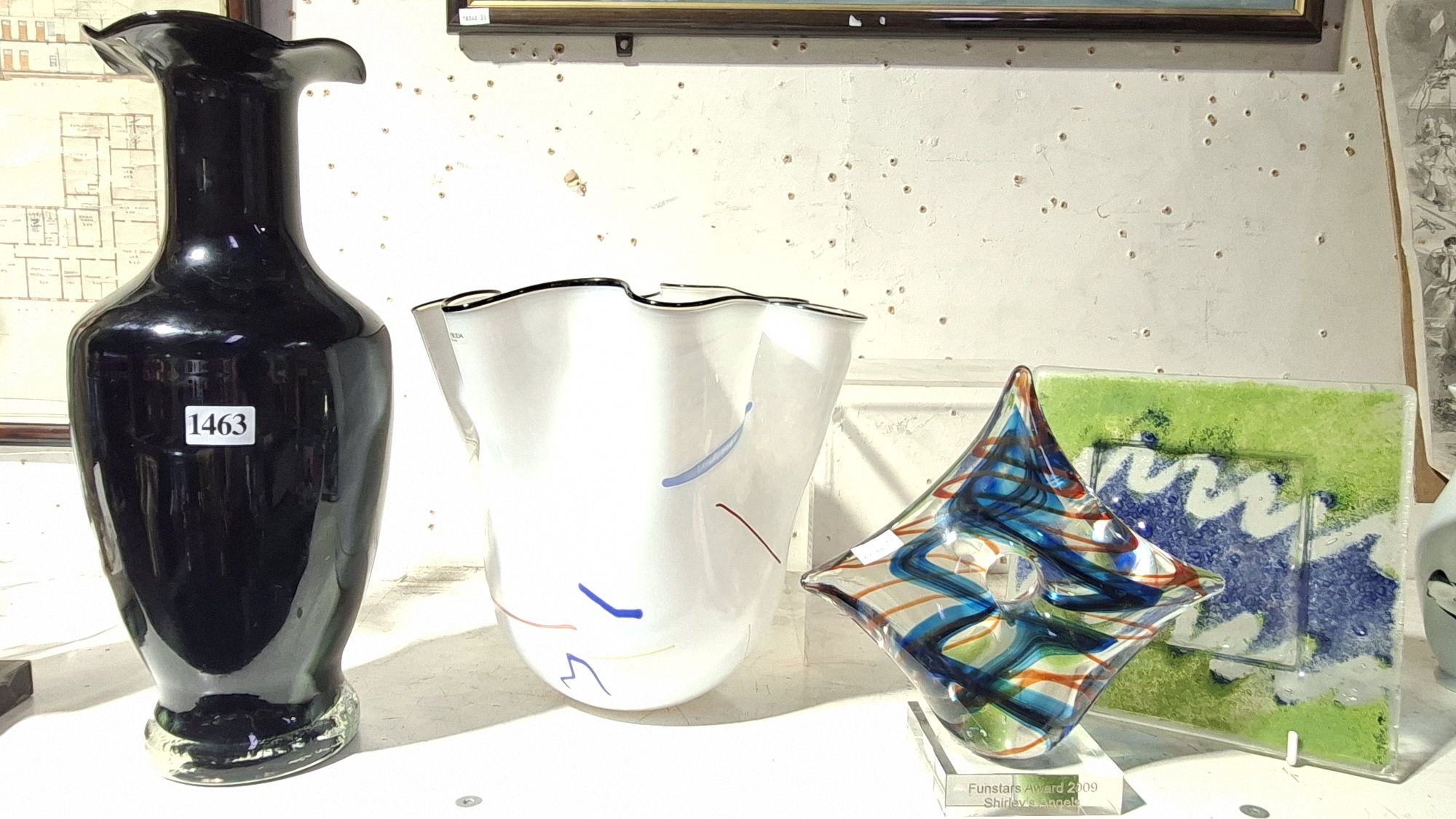 Art Glass Vases And Award