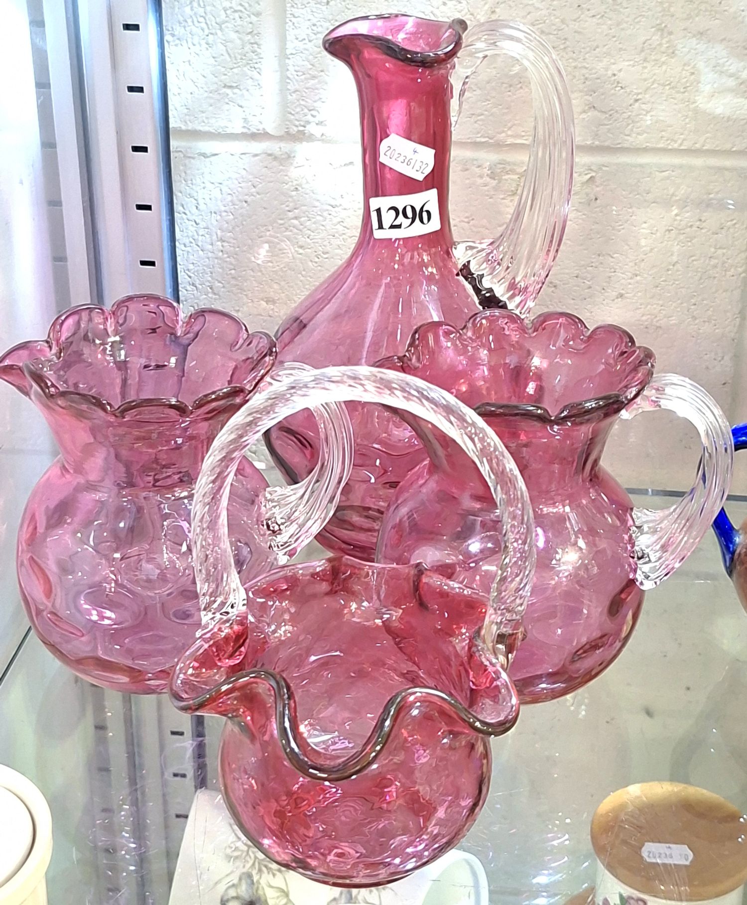1296 · RUBY GLASS