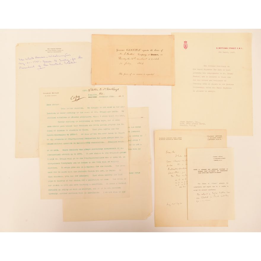 Group Interesting Letters. 1826-1937
