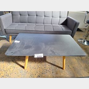 MODERN LIVING RECTANGULAR COFFEE TABLE - BLACK -