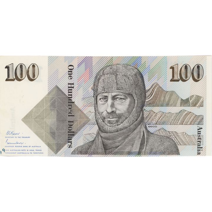Johnston/Stone, One Hundred Dollars, 1984, gEF