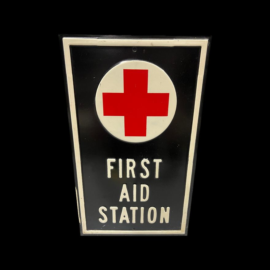 First Aid Station Medical Sign