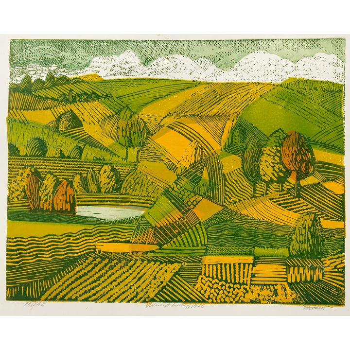 Henryk Połubiński | Pejzaż, 1976
