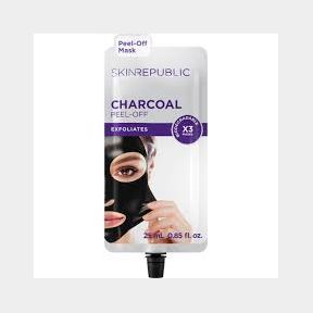 Skin Republic Charcoal Peel-Off Face Mask - Removes blackheads dirt and oil from the skin s pores| AS 51718/2045 B1 (S4)