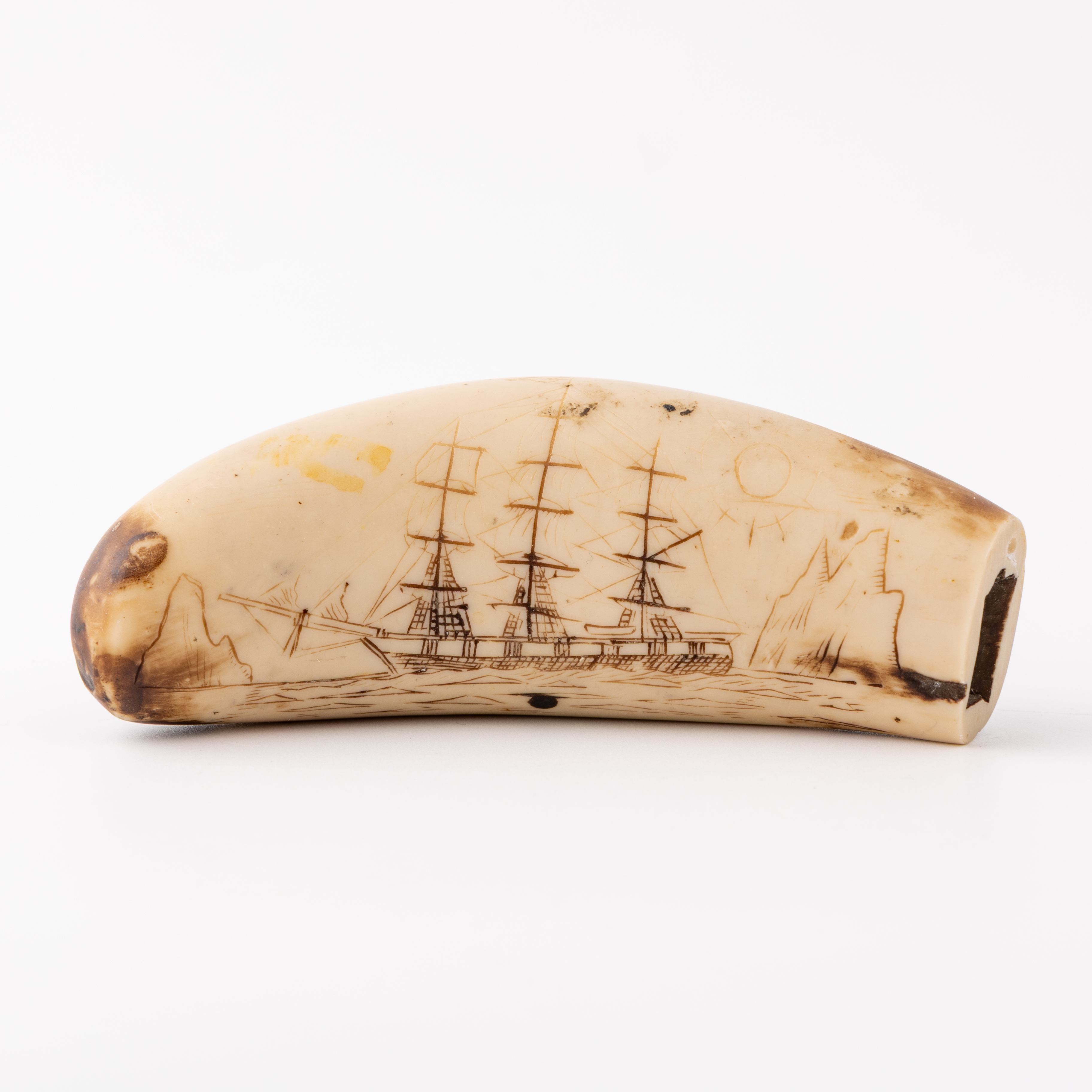 Scrimshaw, 'Australia', Adam Mossman, 1836