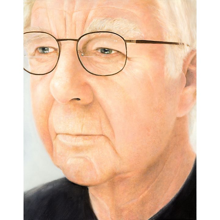 Martin Ball 'Max Gimblett (small portrait)'