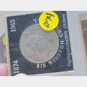 1965 Commemorative Crown Winston Churchill Coin