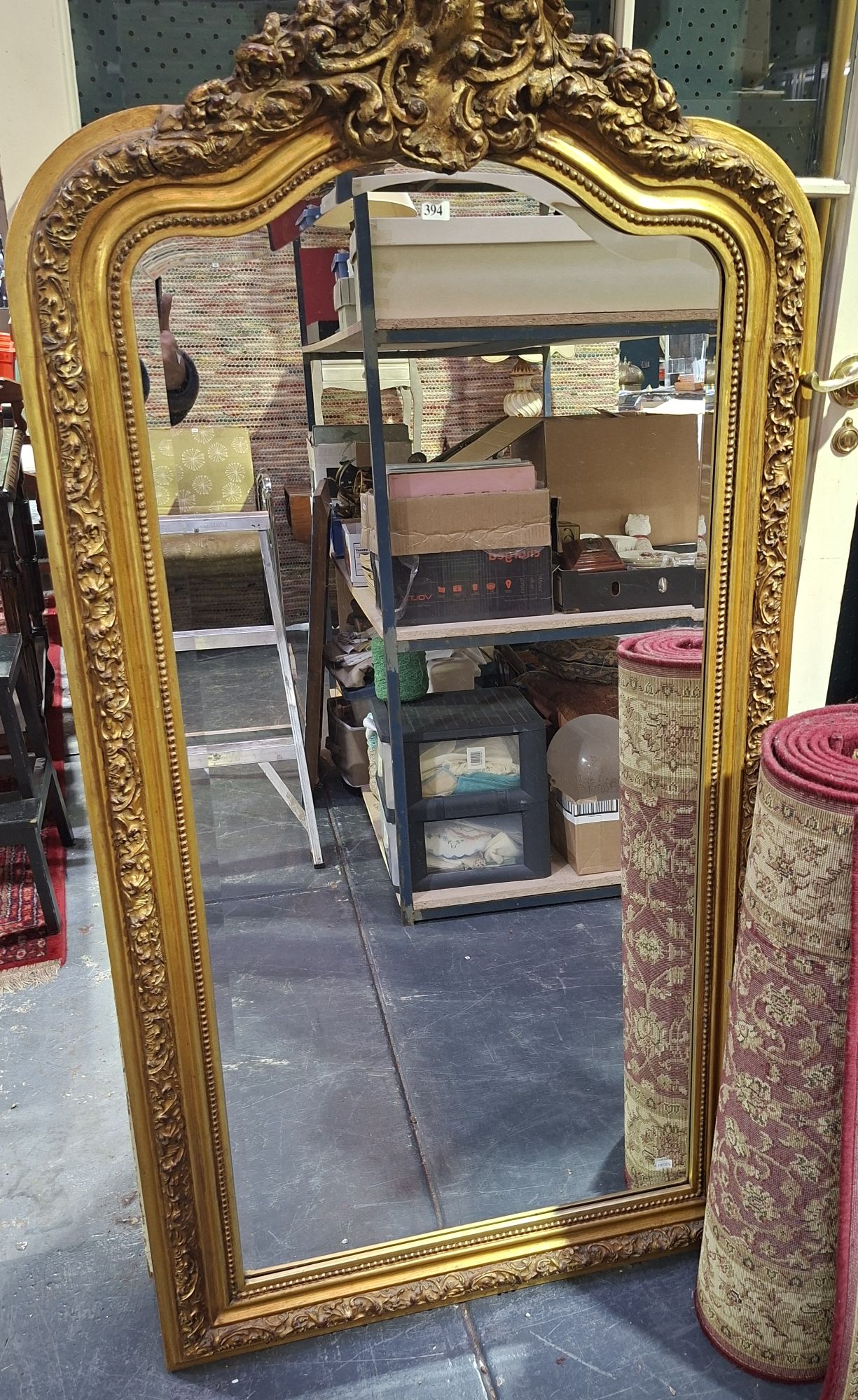 Gilt Framed Wall Mirror