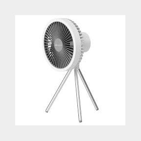 Heartdeco 7 Inch Rechargeable Desk Fan with Light - Bar 9902033250074-51748/2092 SN B1 (S6)