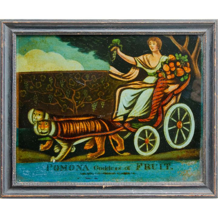 Artist Unknown 'Pomona Goddess of Fruit (on a chariot pulled by two tigers)'