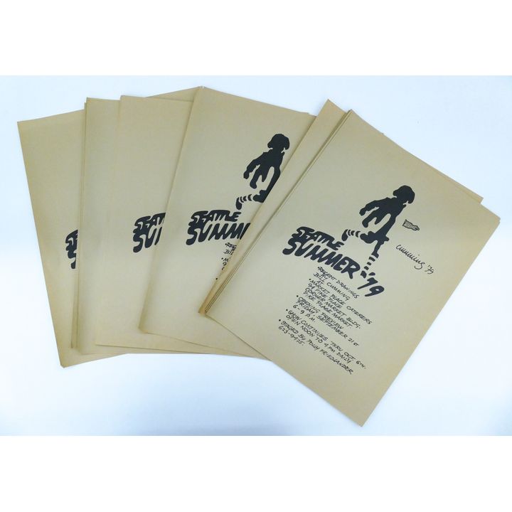 25pc William Cumming ''Seattle Summer '79'' Exhibition Posters