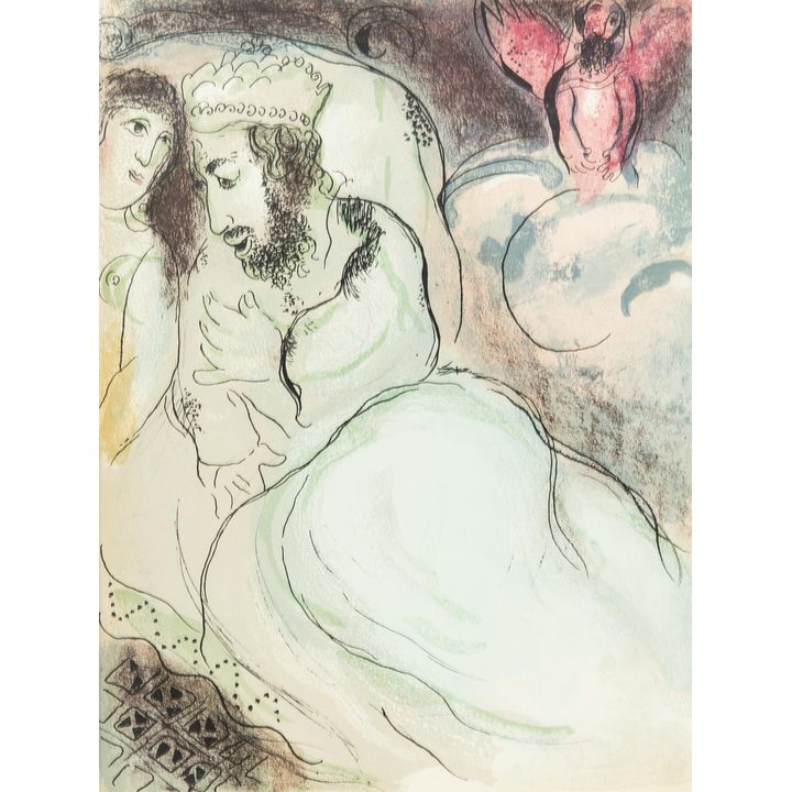 Marc Chagall | Sara i Abimelech