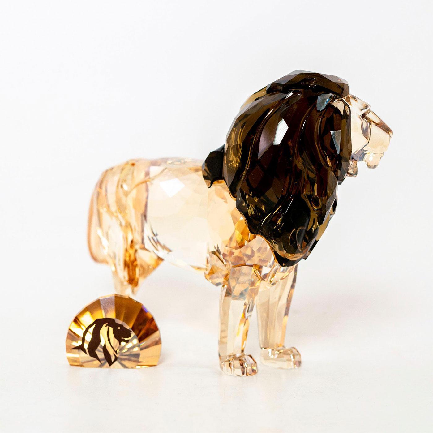 Swarovski Crystal Figurine Lion Akili SCS 2016 | Lion and Unicorn