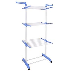 Foldable 3 Tier Clothes Rack Outdoor Indoor Airer |