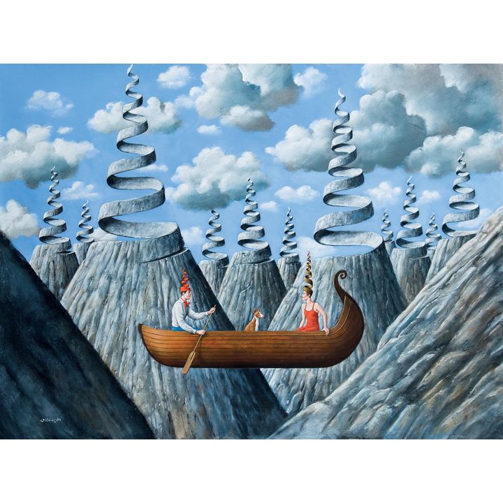 Rafał Olbiński | Peter Pan Forever, 2021
