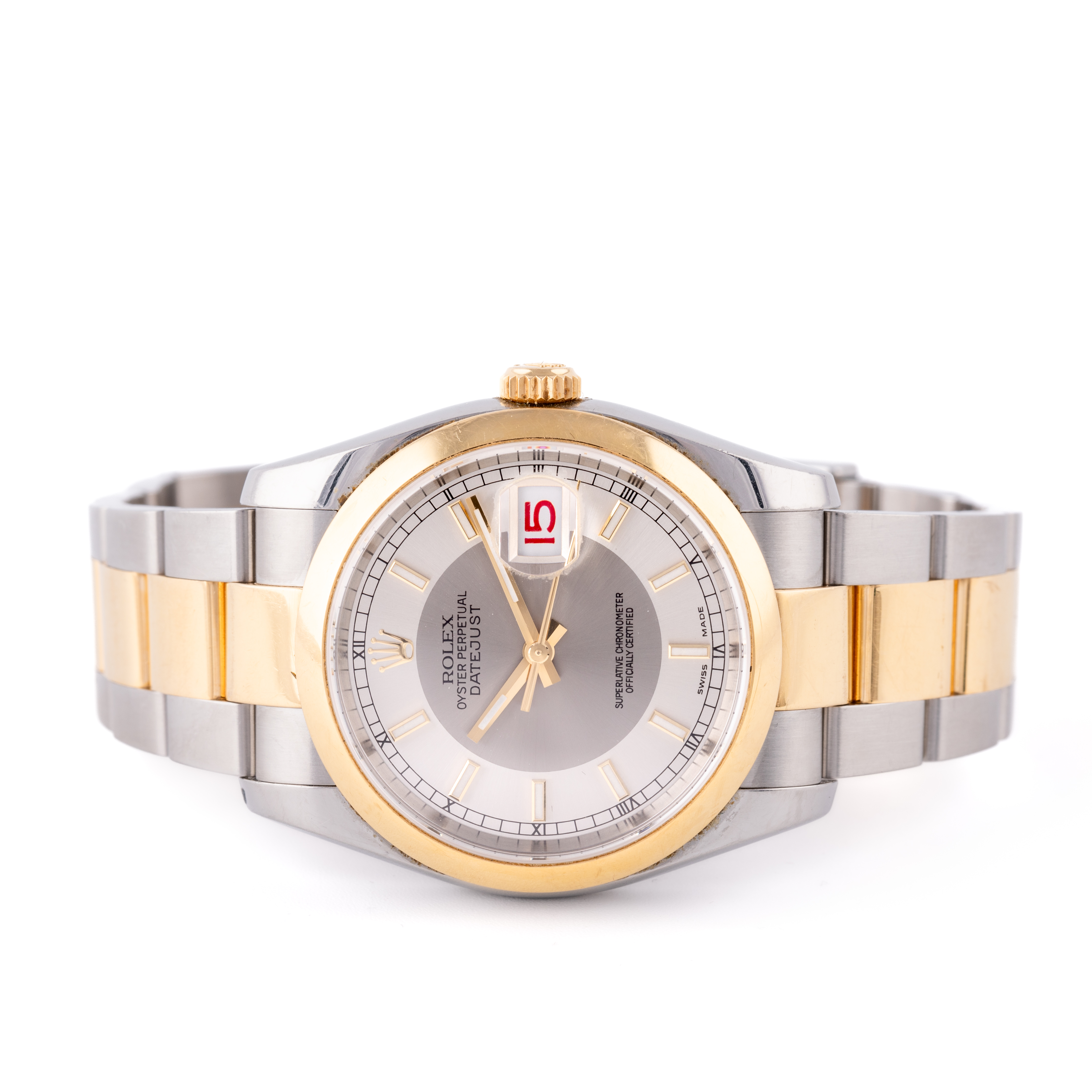 Rolex Datejust "Tuxedo" Wristwatch 36mm, Circa 2000s,