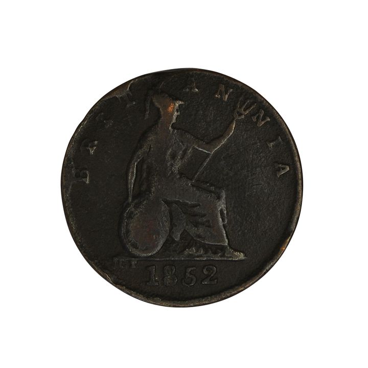Sydney, New South Wales, Peek Tea Stores, Halfpenny, 1852, gVF