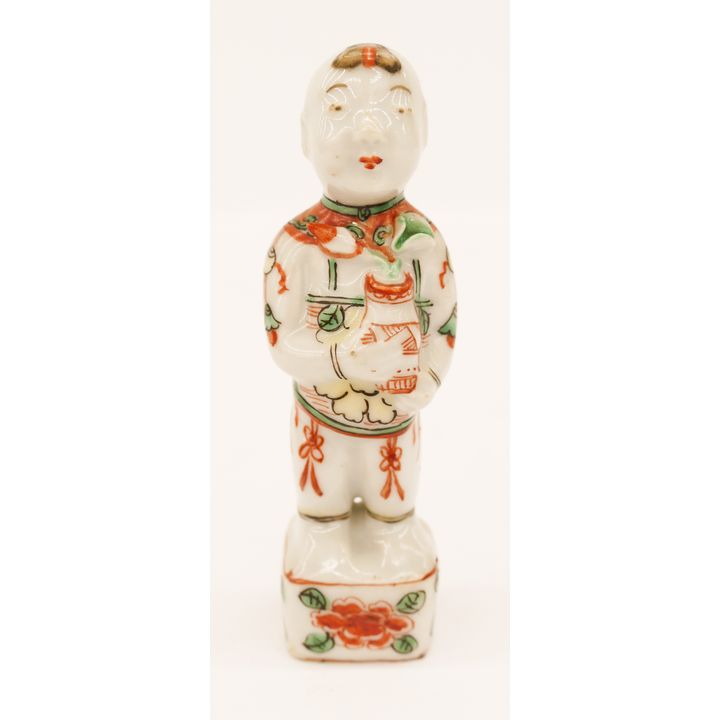 Chinese Kangxi Little Boy Figure