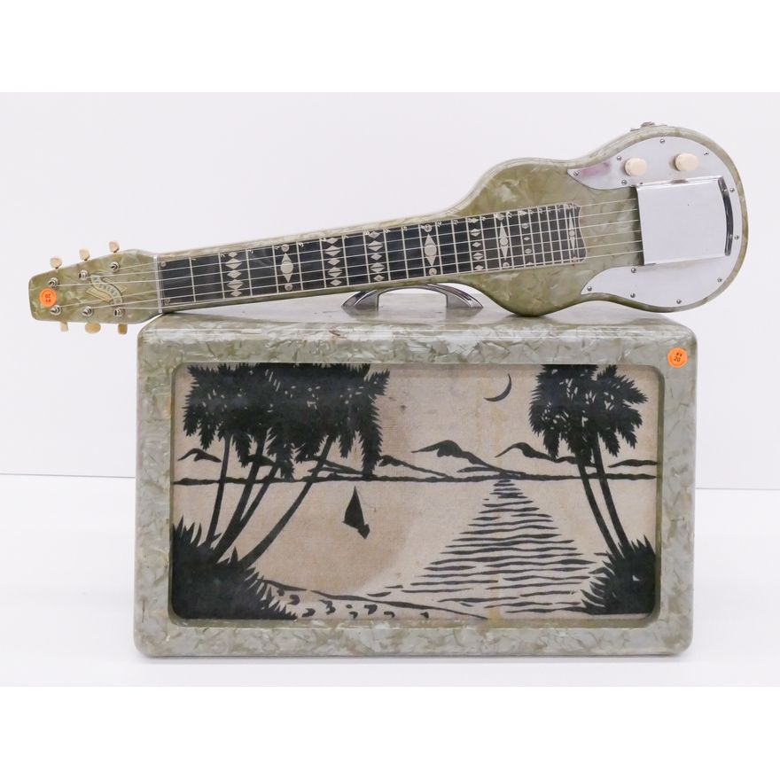 Dickerson Hawaiian Lap Steel Guitar w/ Amp, 1940's