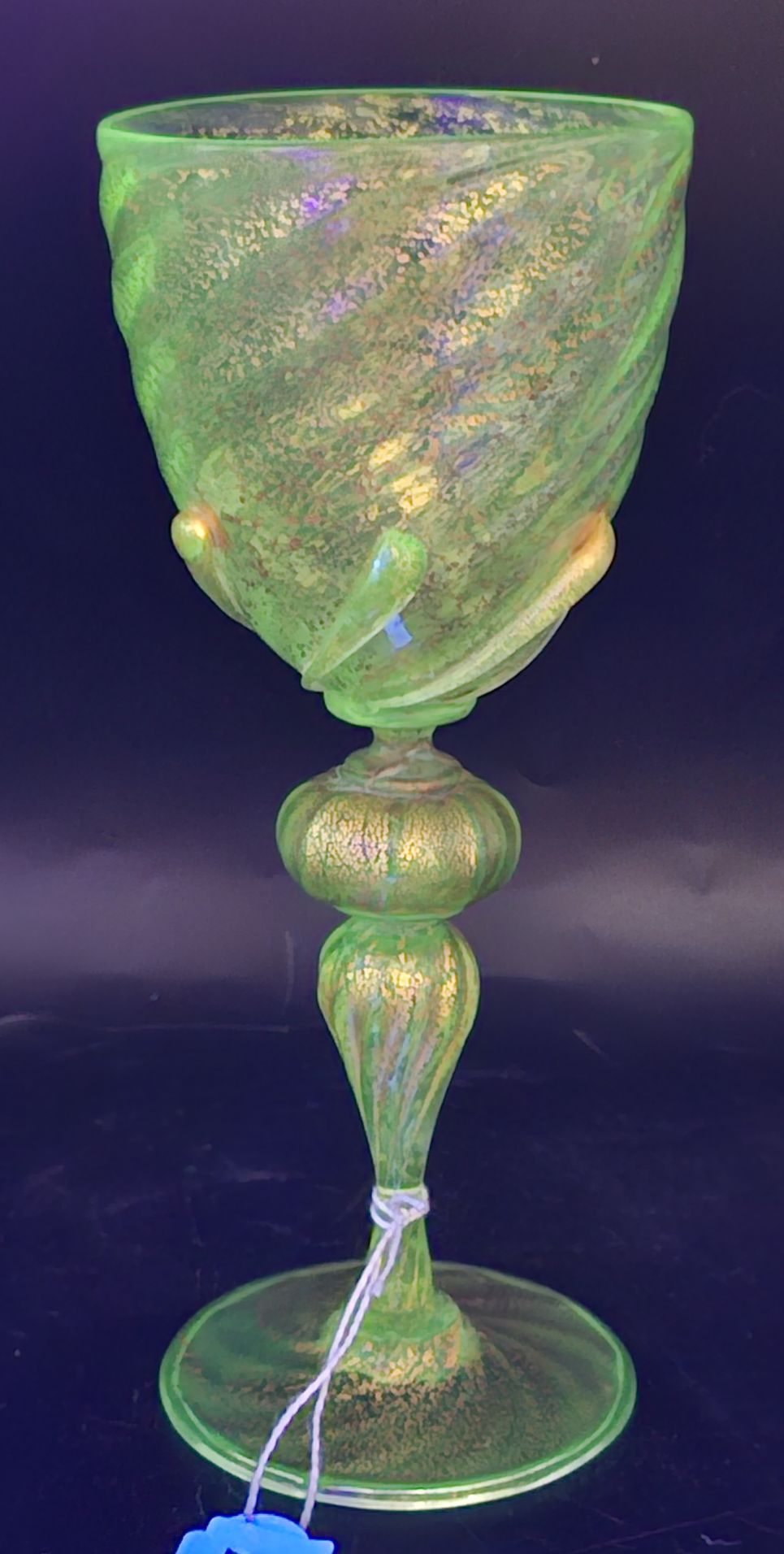 157 · VENETIAN MURANO GOBLET