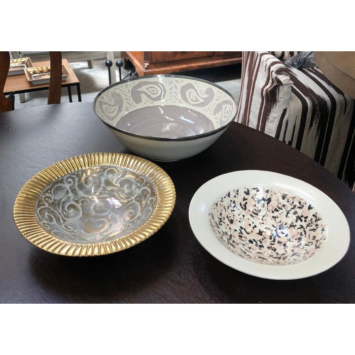 Warren Randall - Three ceramic bowls